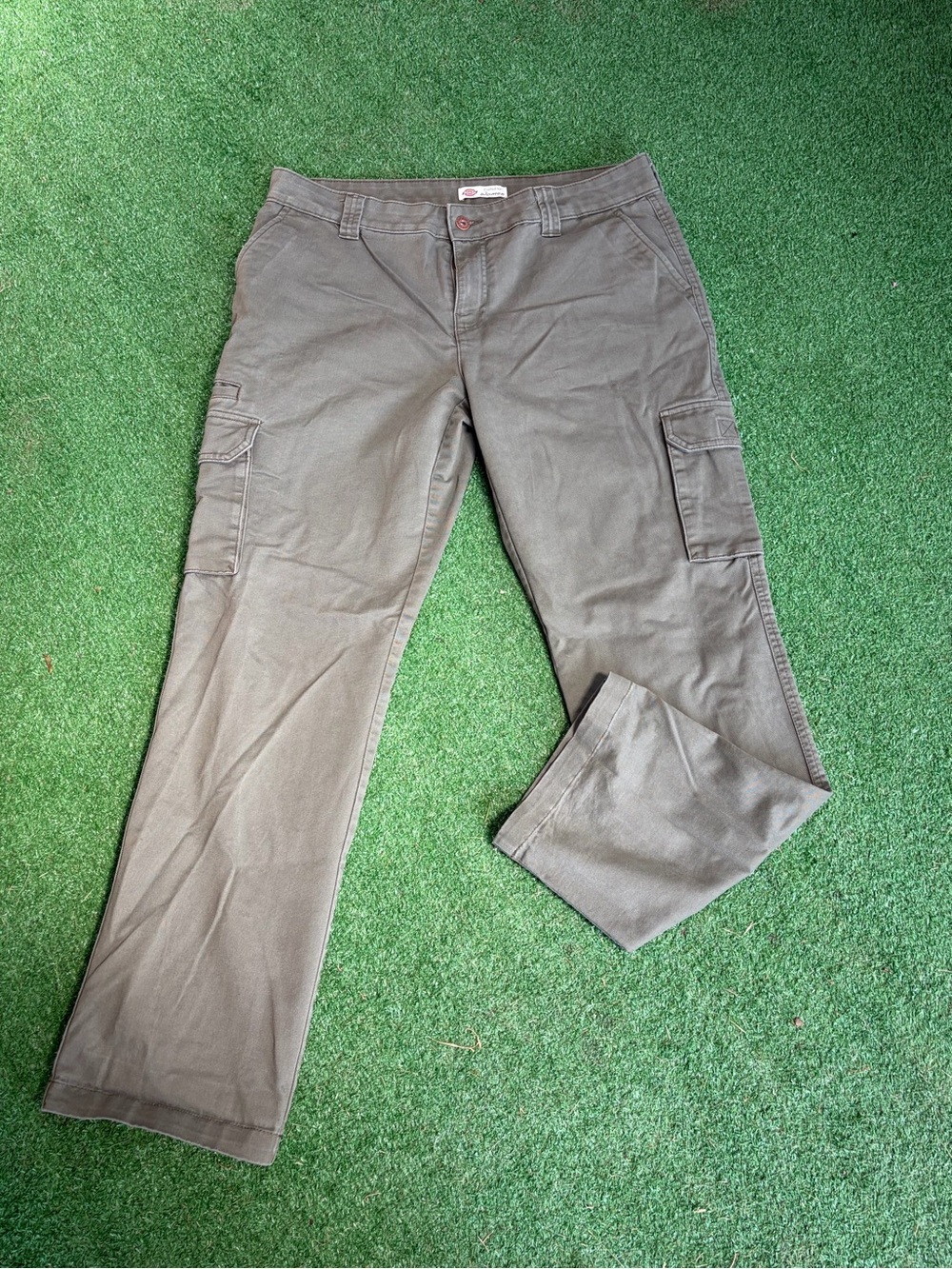 Dickies Women's Olive Green Work Pants